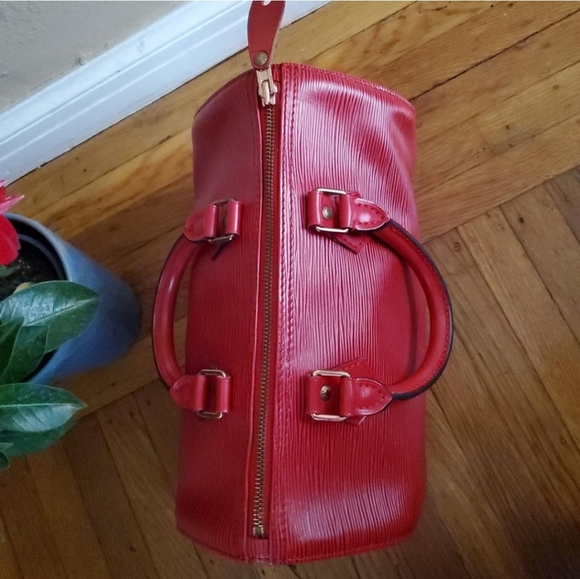 LOUIS VUITTON Epi Speedy 25, FIRM PRICE - Picture 6 of 13